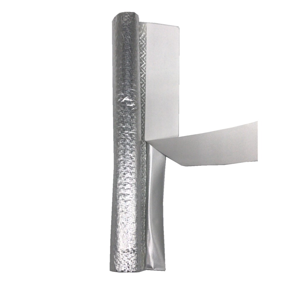 self wrapped heat reflective sleeve