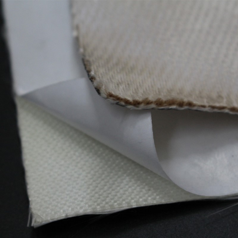 adhesive backed silica fabric