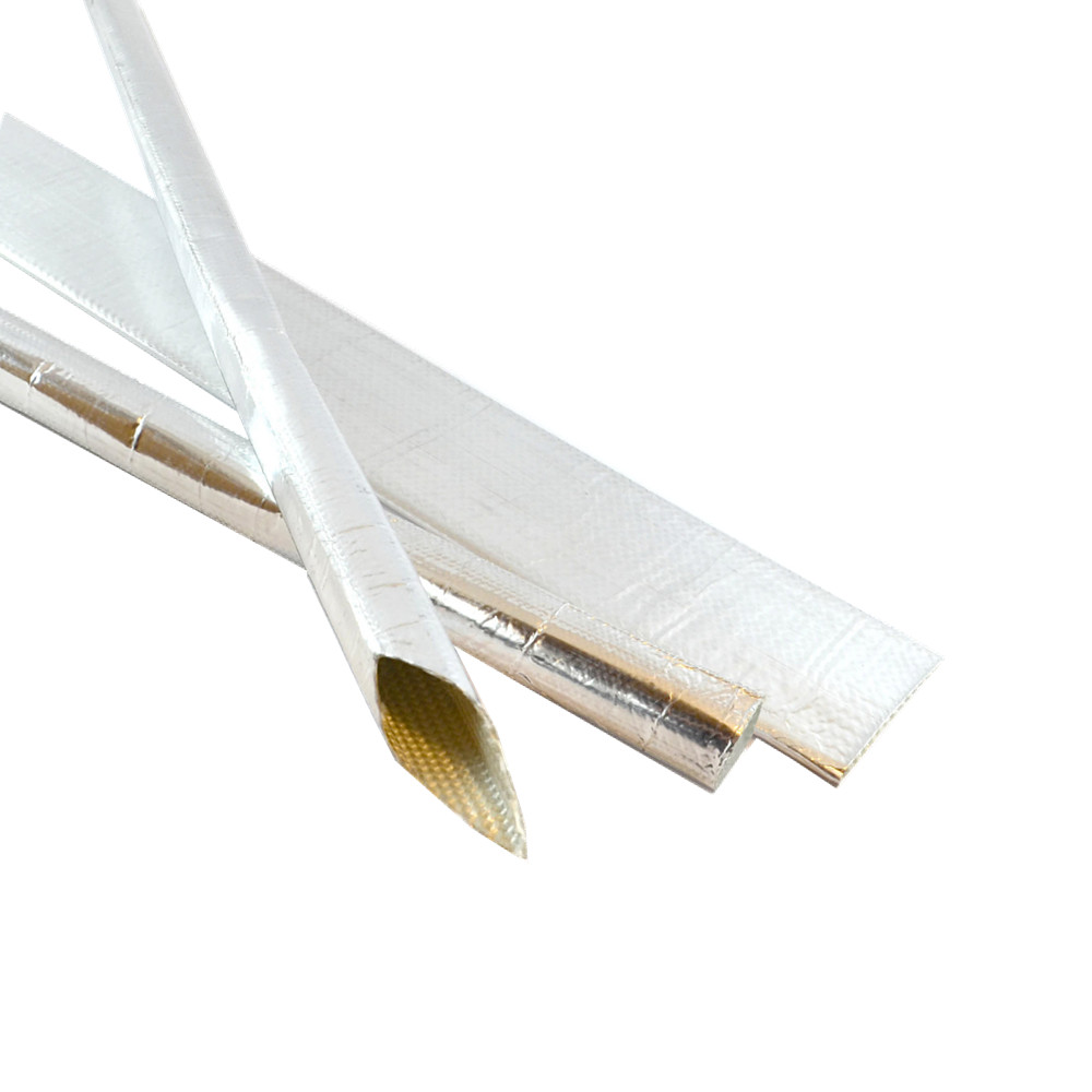 ¿Para qué se utiliza la funda tubular reflectante del calor de aluminio?